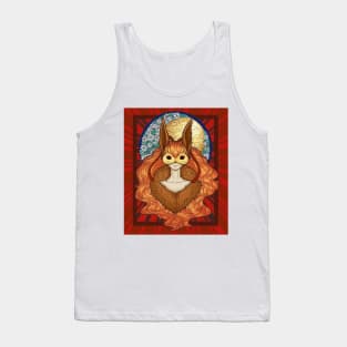 Moon Bunny Illustration Tank Top